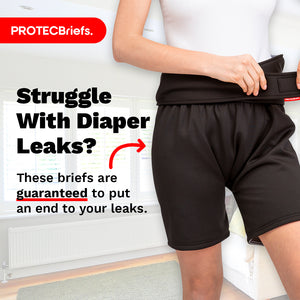 Youth PROTECBriefs (Unisex) - Reusable Leak Preventing Diaper Cover